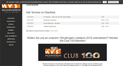 Desktop Screenshot of musikverein-soellingen.de